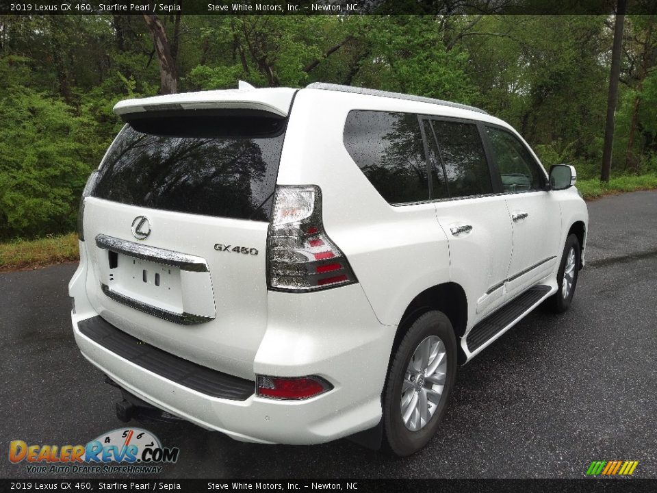 2019 Lexus GX 460 Starfire Pearl / Sepia Photo #8