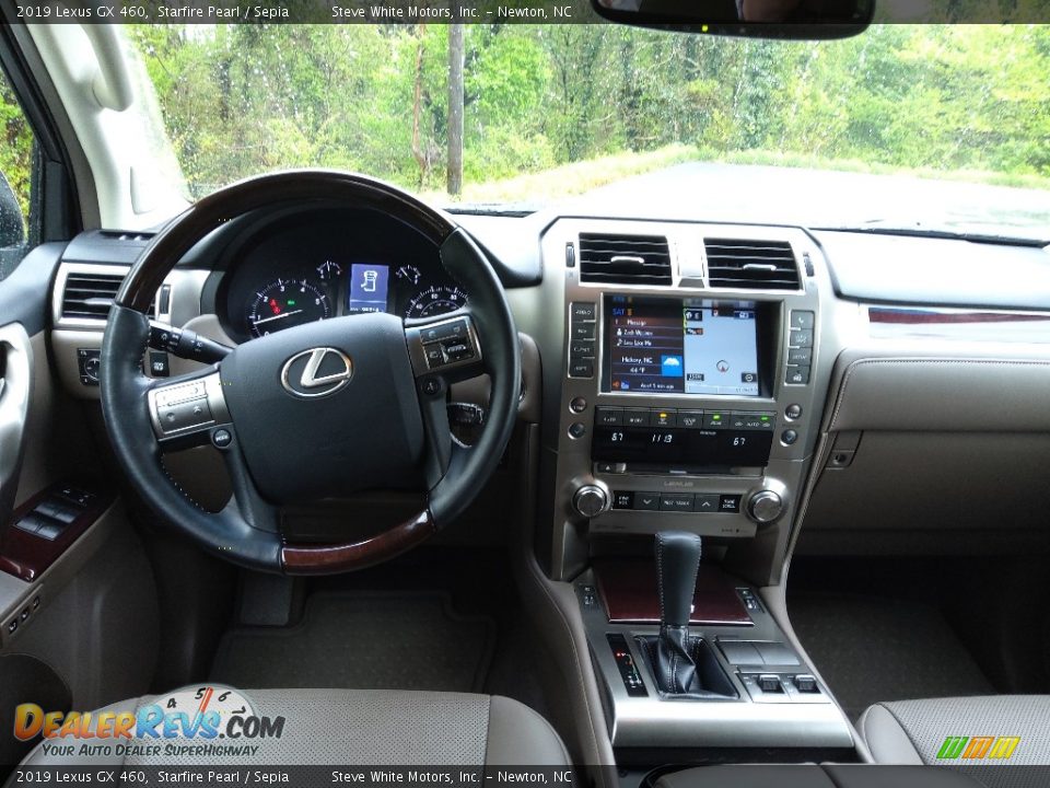 2019 Lexus GX 460 Starfire Pearl / Sepia Photo #19