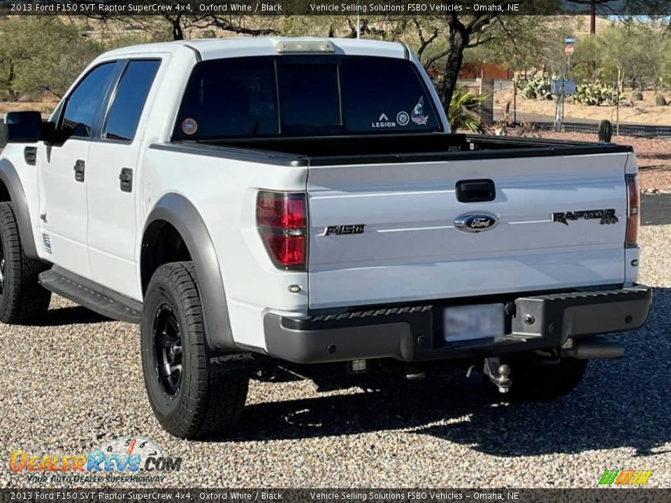 2013 Ford F150 SVT Raptor SuperCrew 4x4 Oxford White / Black Photo #3