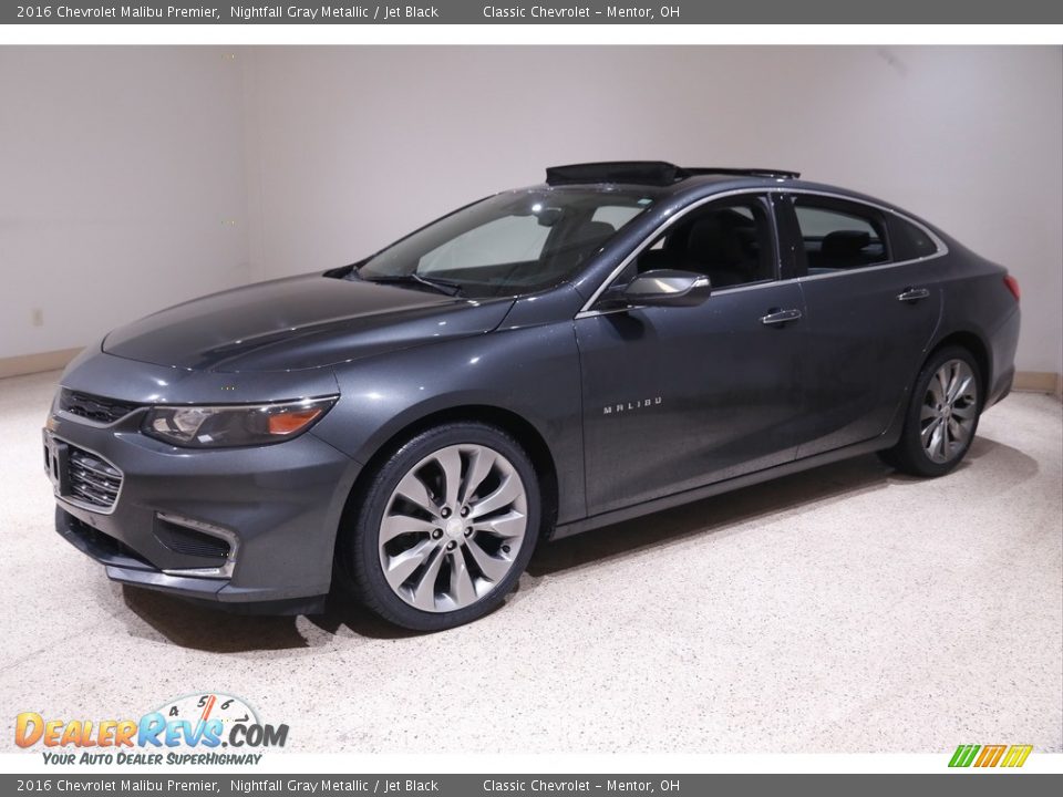 2016 Chevrolet Malibu Premier Nightfall Gray Metallic / Jet Black Photo #3