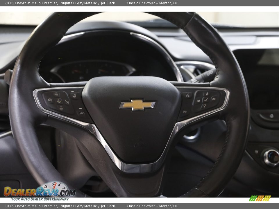 2016 Chevrolet Malibu Premier Nightfall Gray Metallic / Jet Black Photo #7