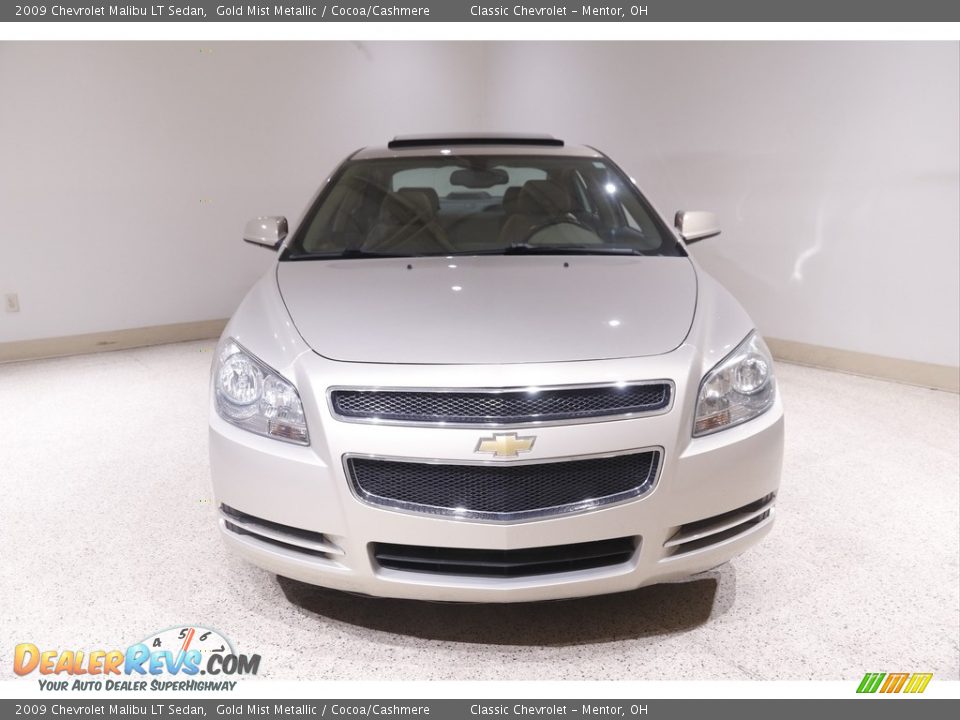 2009 Chevrolet Malibu LT Sedan Gold Mist Metallic / Cocoa/Cashmere Photo #2