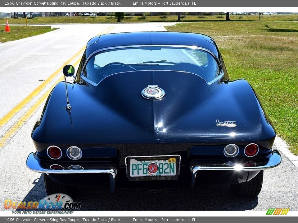 1966 Chevrolet Corvette Sting Ray Coupe Tuxedo Black / Black Photo #5