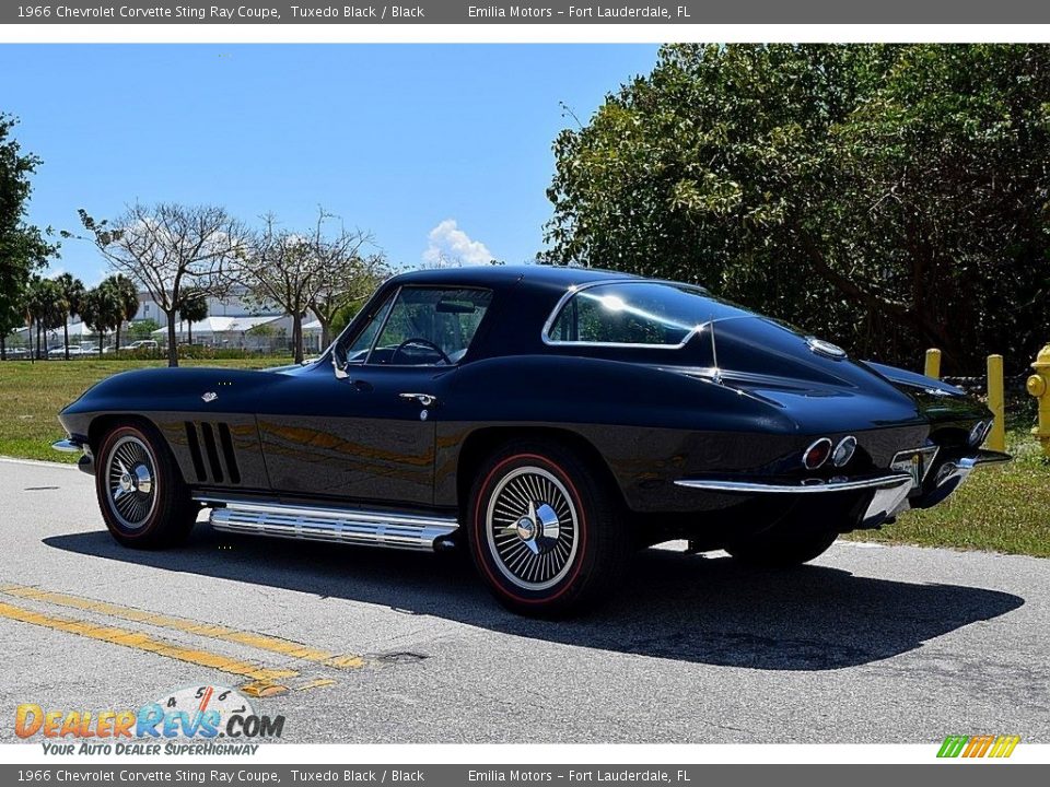 1966 Chevrolet Corvette Sting Ray Coupe Tuxedo Black / Black Photo #6