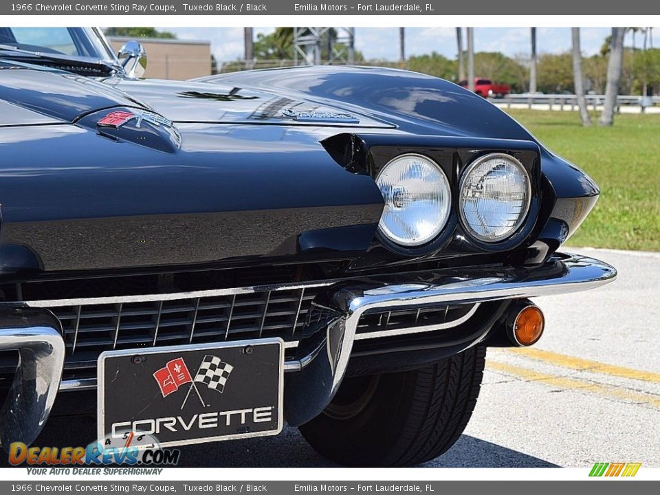 1966 Chevrolet Corvette Sting Ray Coupe Tuxedo Black / Black Photo #14
