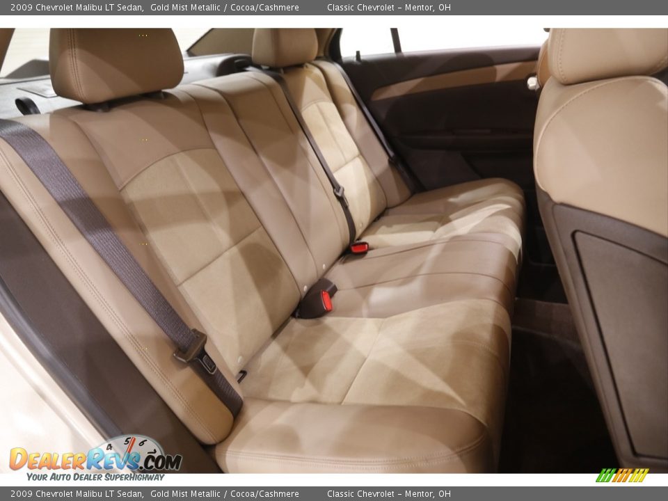 2009 Chevrolet Malibu LT Sedan Gold Mist Metallic / Cocoa/Cashmere Photo #13