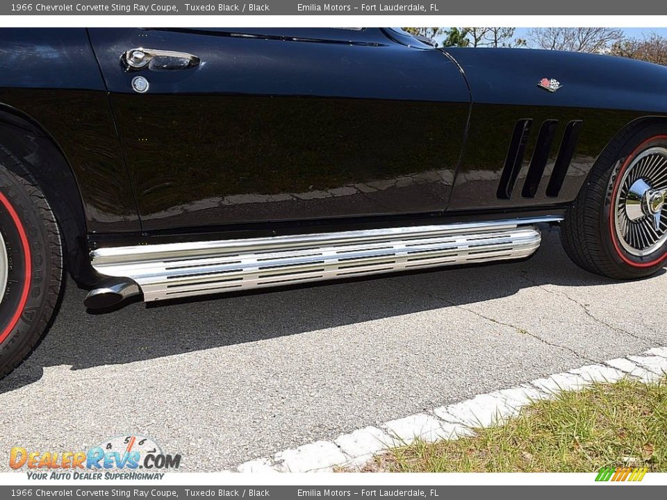 1966 Chevrolet Corvette Sting Ray Coupe Tuxedo Black / Black Photo #20