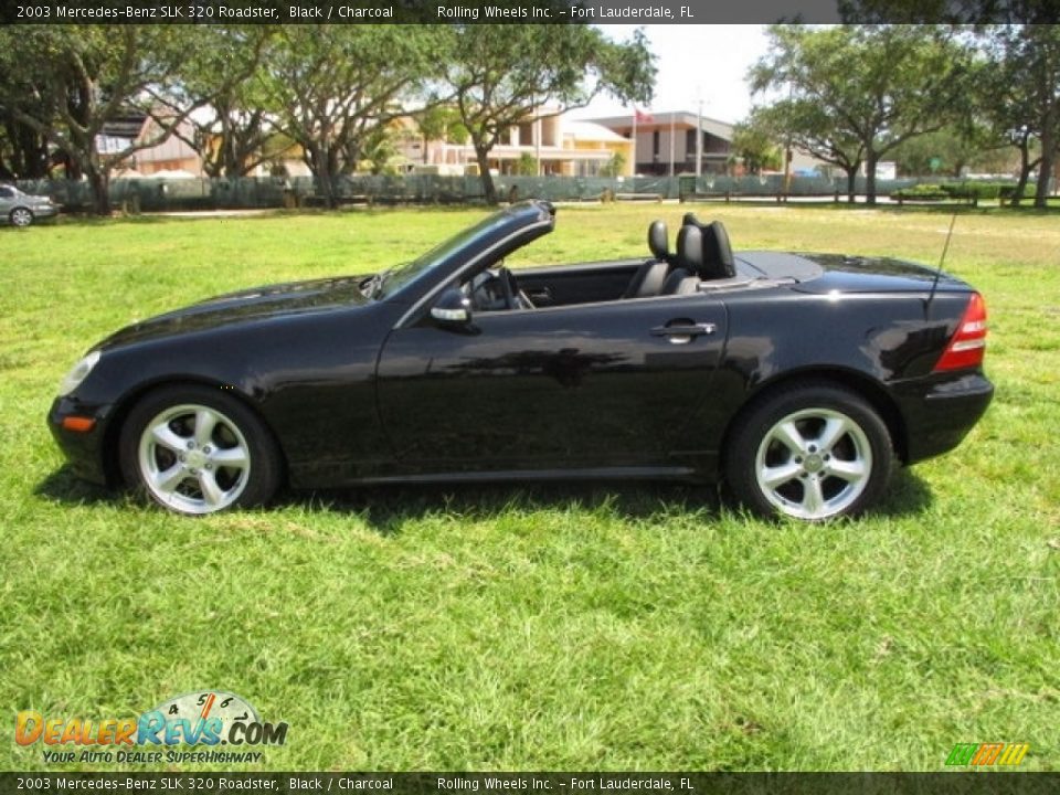 Black 2003 Mercedes-Benz SLK 320 Roadster Photo #2