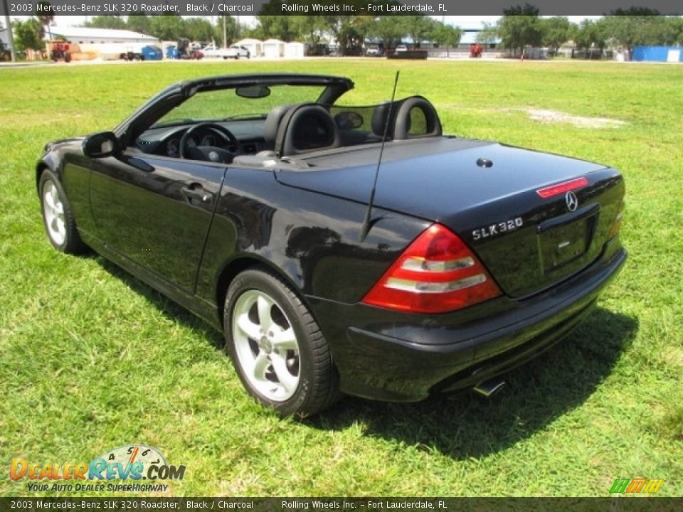 Black 2003 Mercedes-Benz SLK 320 Roadster Photo #3