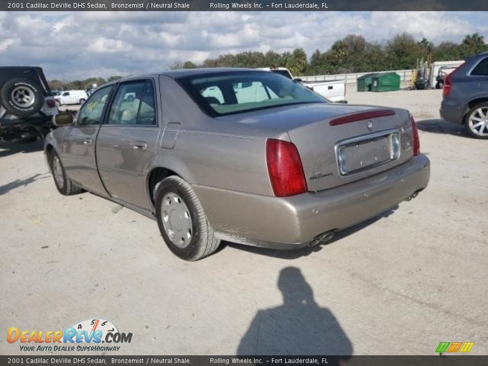 2001 Cadillac DeVille DHS Sedan Bronzemist / Neutral Shale Photo #3