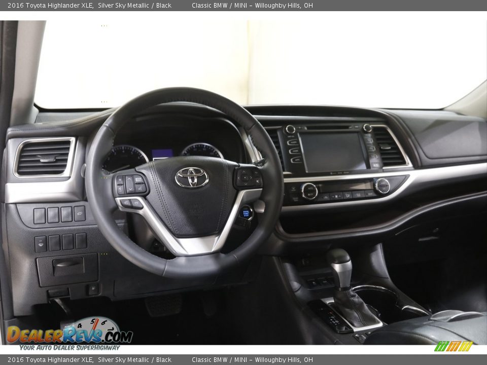 2016 Toyota Highlander XLE Silver Sky Metallic / Black Photo #6