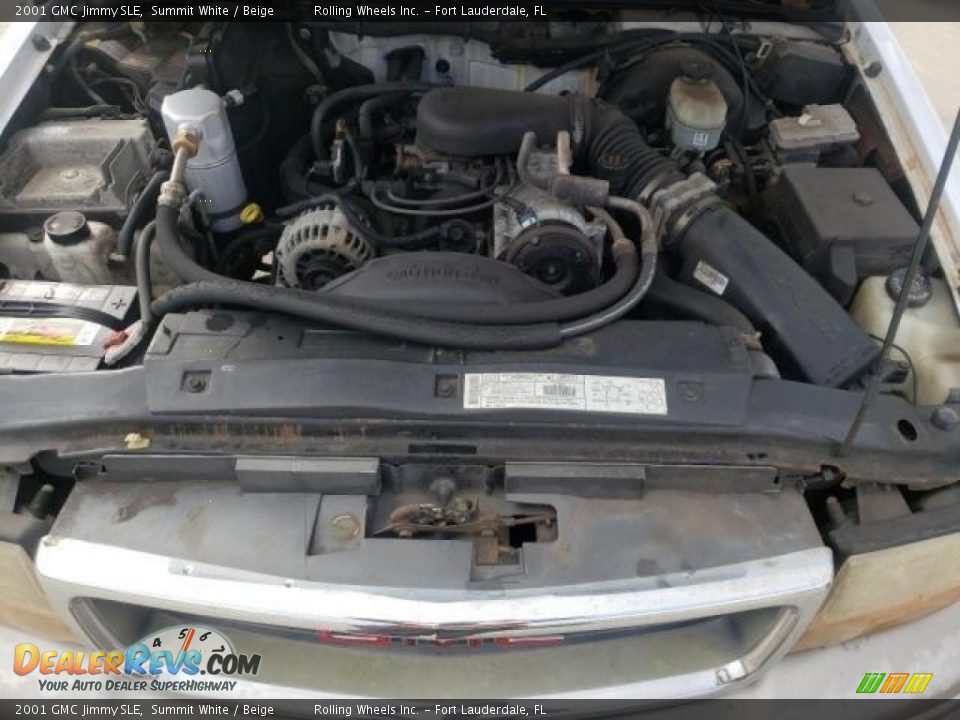 2001 GMC Jimmy SLE 4.3 Liter OHV 12-Valve V6 Engine Photo #7