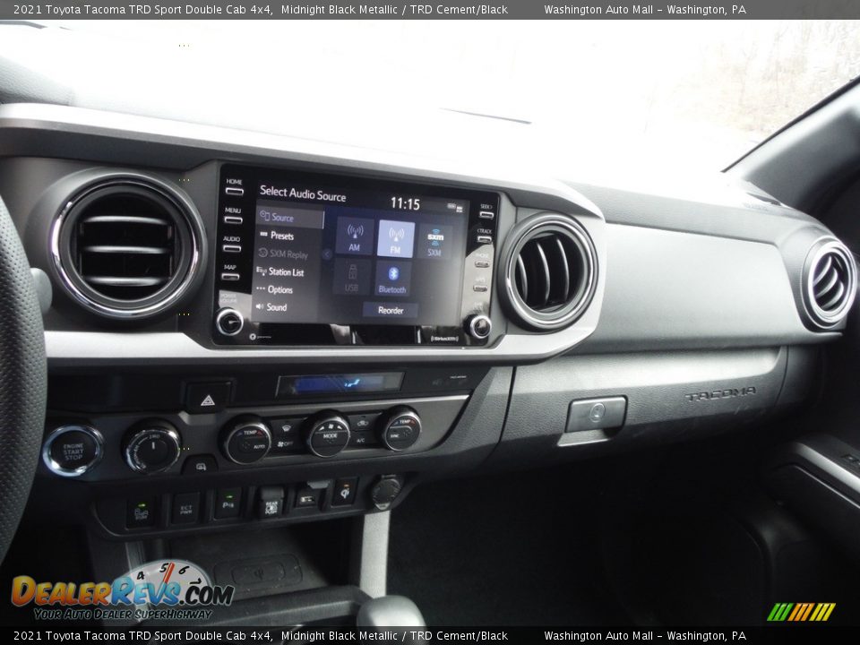 Dashboard of 2021 Toyota Tacoma TRD Sport Double Cab 4x4 Photo #4