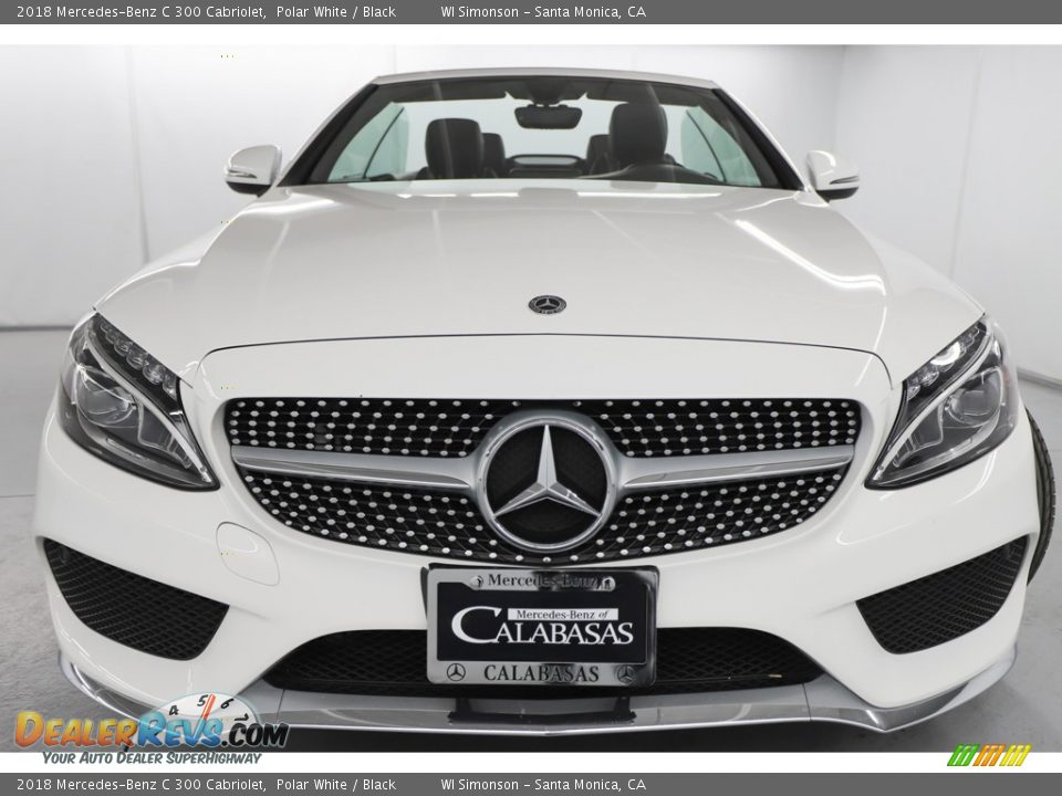 2018 Mercedes-Benz C 300 Cabriolet Polar White / Black Photo #17