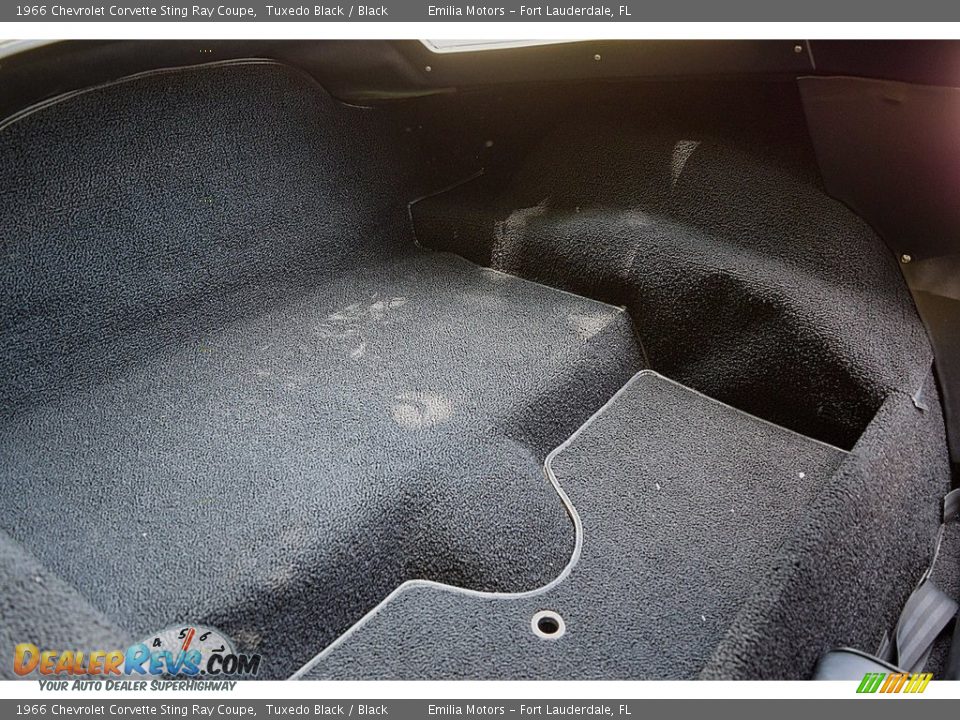 Rear Seat of 1966 Chevrolet Corvette Sting Ray Coupe Photo #55