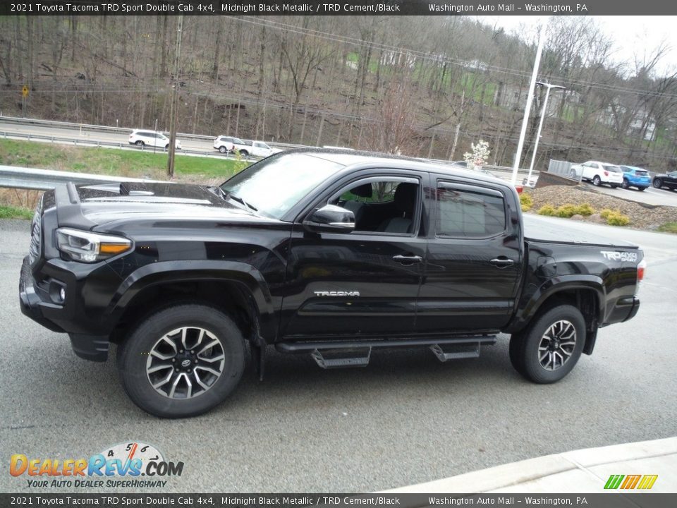 Midnight Black Metallic 2021 Toyota Tacoma TRD Sport Double Cab 4x4 Photo #17