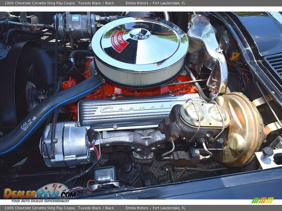 1966 Chevrolet Corvette Sting Ray Coupe 327 cid V8 Engine Photo #65