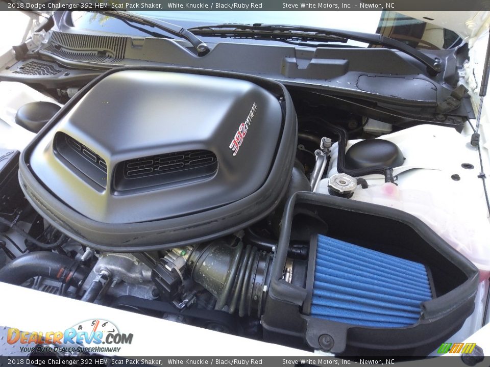 2018 Dodge Challenger 392 HEMI Scat Pack Shaker 392 SRT 6.4 Liter HEMI OHV 16-Valve VVT MDS V8 Engine Photo #10