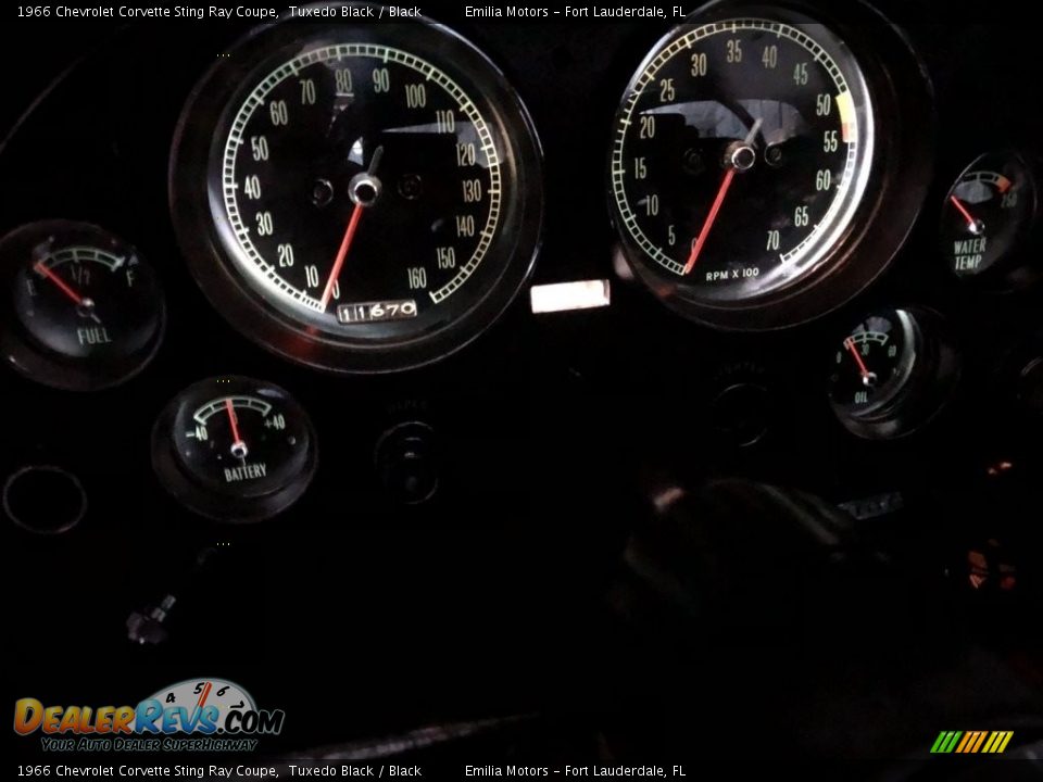 1966 Chevrolet Corvette Sting Ray Coupe Gauges Photo #78