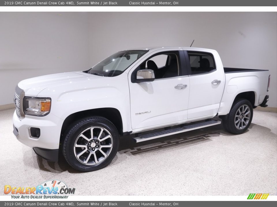 2019 GMC Canyon Denali Crew Cab 4WD Summit White / Jet Black Photo #3