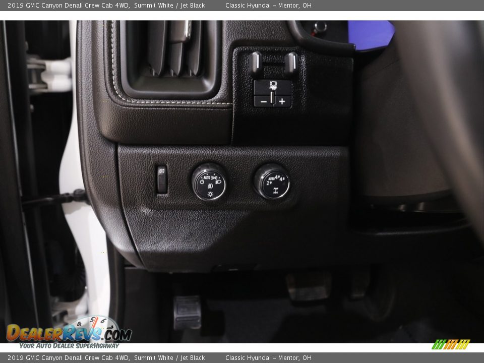 2019 GMC Canyon Denali Crew Cab 4WD Summit White / Jet Black Photo #6