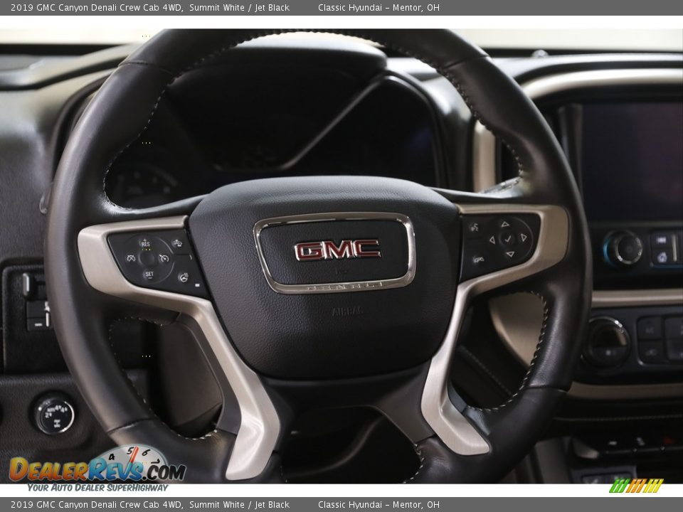 2019 GMC Canyon Denali Crew Cab 4WD Summit White / Jet Black Photo #8