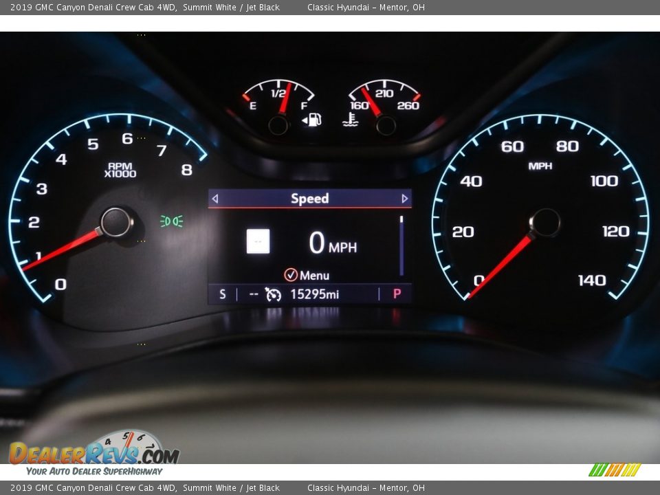 2019 GMC Canyon Denali Crew Cab 4WD Summit White / Jet Black Photo #9