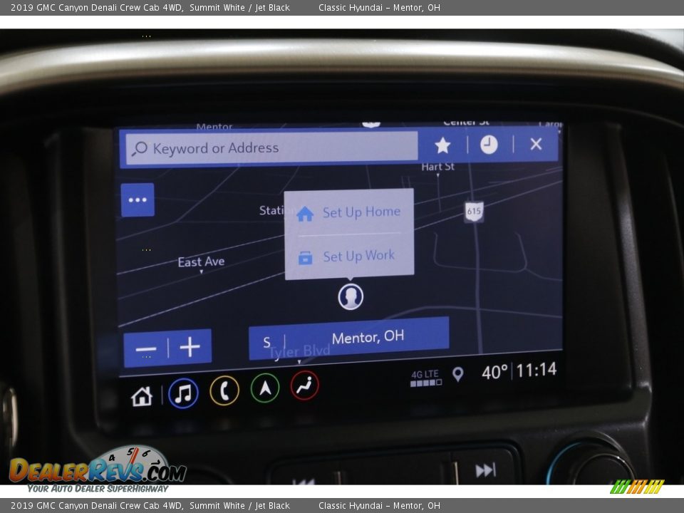 2019 GMC Canyon Denali Crew Cab 4WD Summit White / Jet Black Photo #13