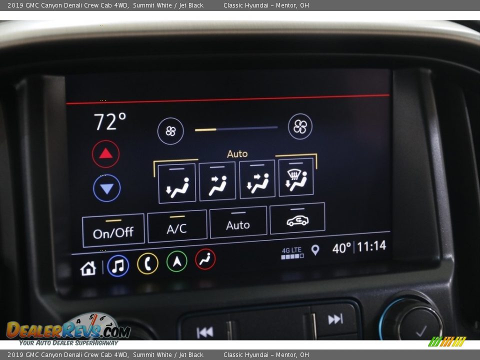 2019 GMC Canyon Denali Crew Cab 4WD Summit White / Jet Black Photo #14