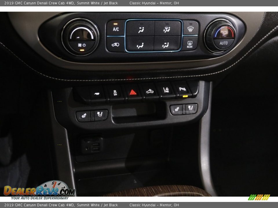 2019 GMC Canyon Denali Crew Cab 4WD Summit White / Jet Black Photo #16