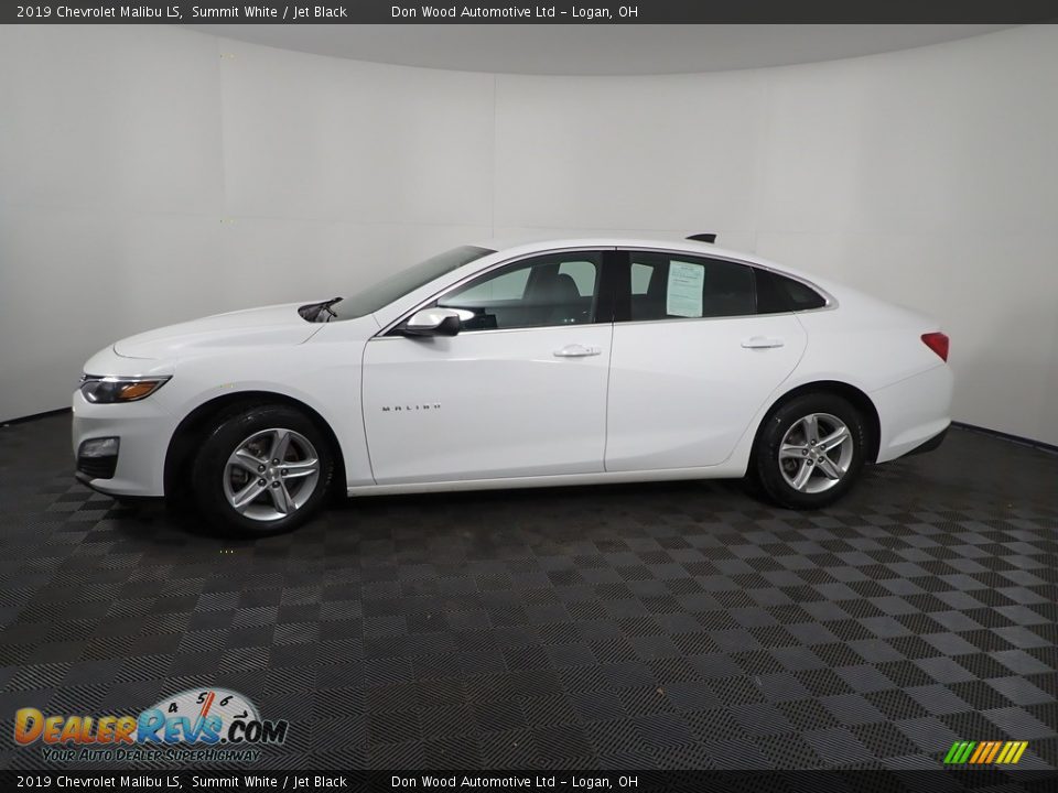 2019 Chevrolet Malibu LS Summit White / Jet Black Photo #6