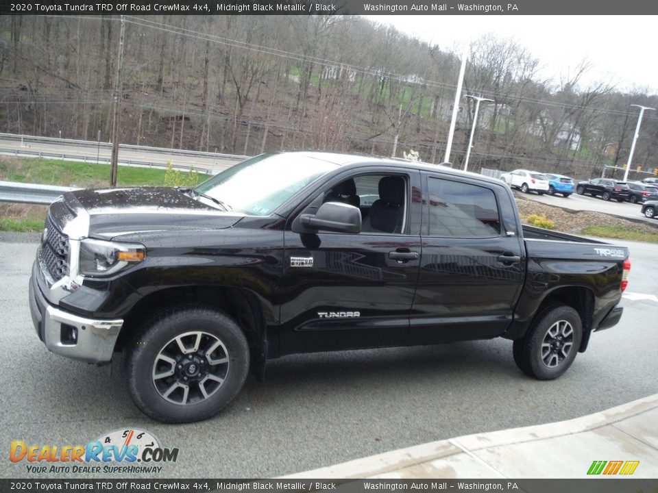 2020 Toyota Tundra TRD Off Road CrewMax 4x4 Midnight Black Metallic / Black Photo #18