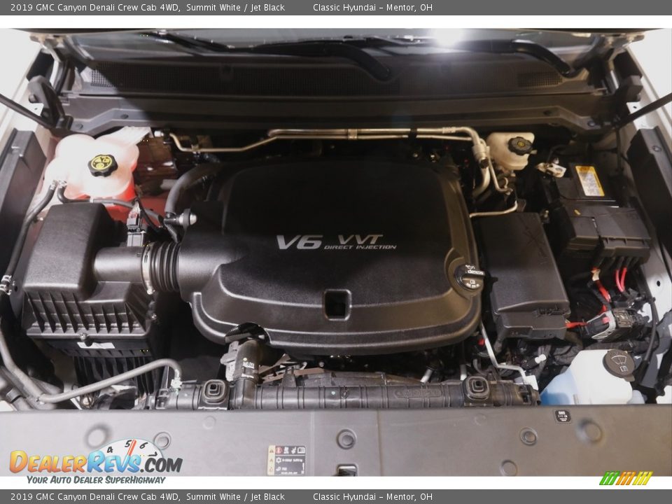 2019 GMC Canyon Denali Crew Cab 4WD Summit White / Jet Black Photo #22