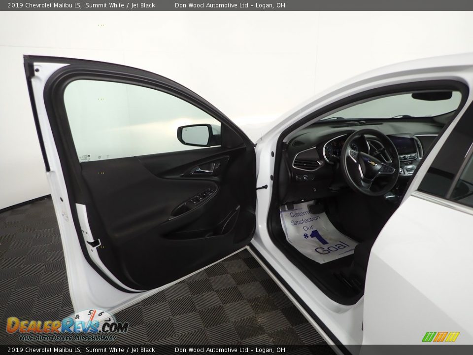 2019 Chevrolet Malibu LS Summit White / Jet Black Photo #12