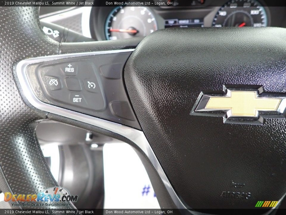 2019 Chevrolet Malibu LS Summit White / Jet Black Photo #17
