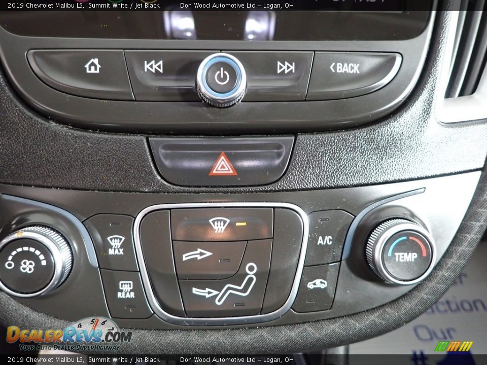 2019 Chevrolet Malibu LS Summit White / Jet Black Photo #20