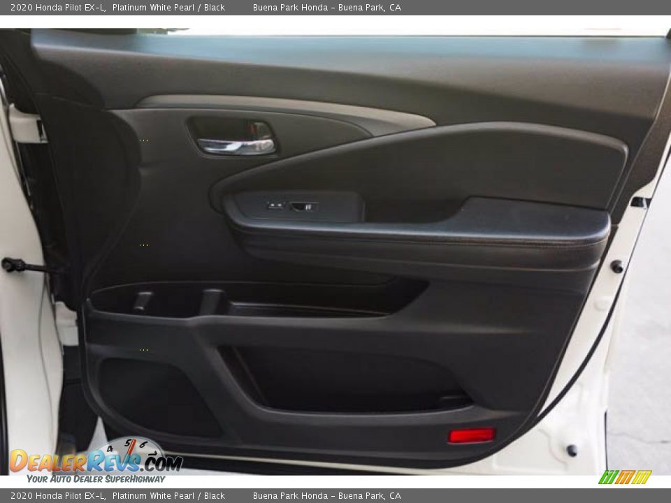 2020 Honda Pilot EX-L Platinum White Pearl / Black Photo #36