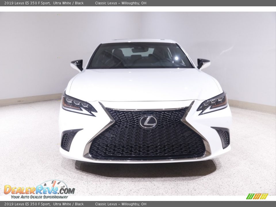 2019 Lexus ES 350 F Sport Ultra White / Black Photo #2