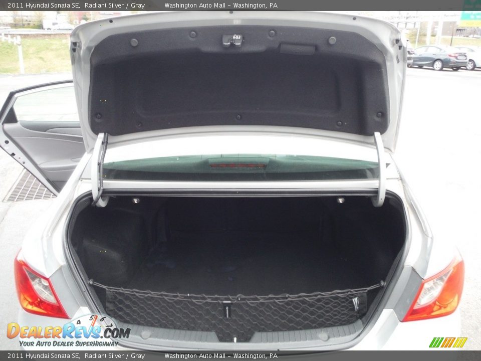 2011 Hyundai Sonata SE Radiant Silver / Gray Photo #29