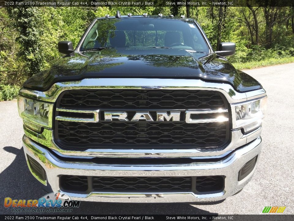 2022 Ram 2500 Tradesman Regular Cab 4x4 Diamond Black Crystal Pearl / Black Photo #3