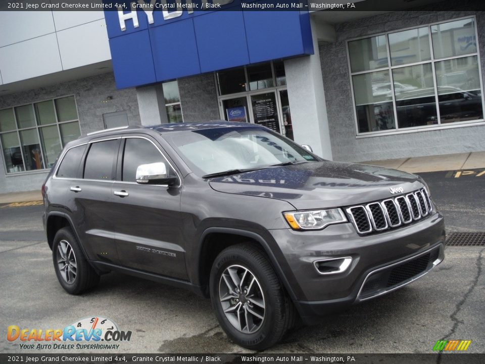 2021 Jeep Grand Cherokee Limited 4x4 Granite Crystal Metallic / Black Photo #1