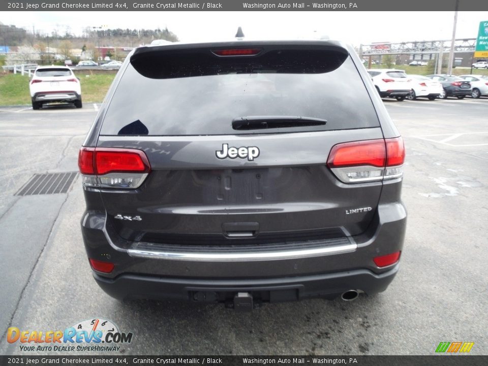 2021 Jeep Grand Cherokee Limited 4x4 Granite Crystal Metallic / Black Photo #10