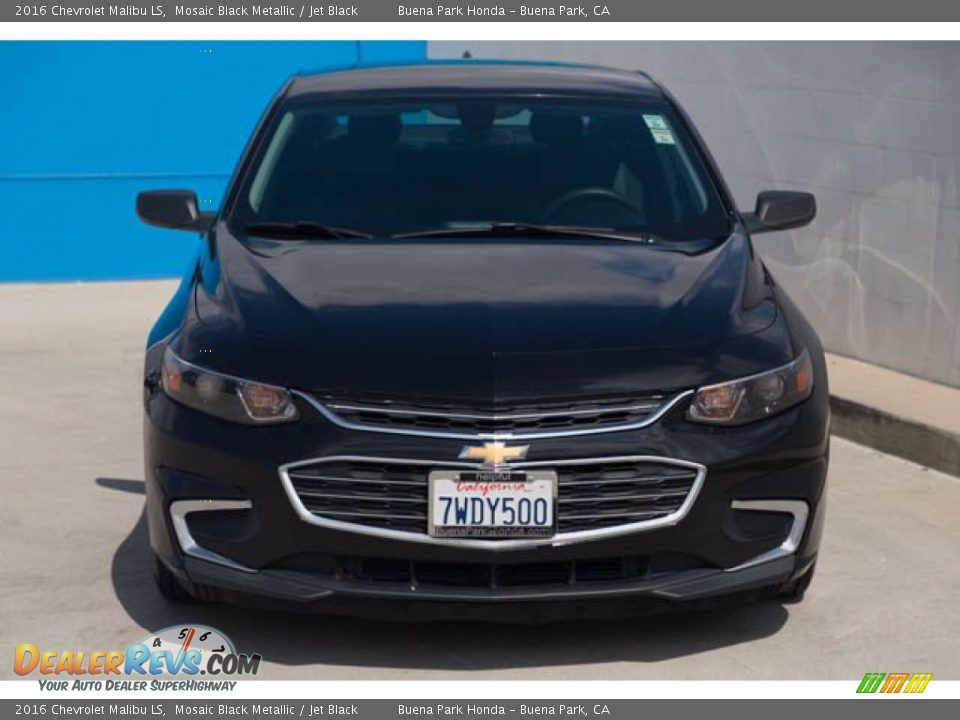 2016 Chevrolet Malibu LS Mosaic Black Metallic / Jet Black Photo #7