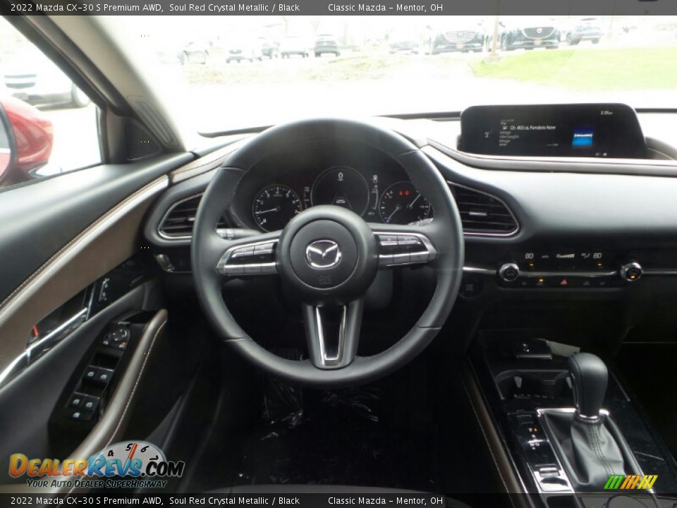 2022 Mazda CX-30 S Premium AWD Soul Red Crystal Metallic / Black Photo #4