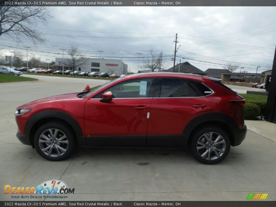 Soul Red Crystal Metallic 2022 Mazda CX-30 S Premium AWD Photo #6
