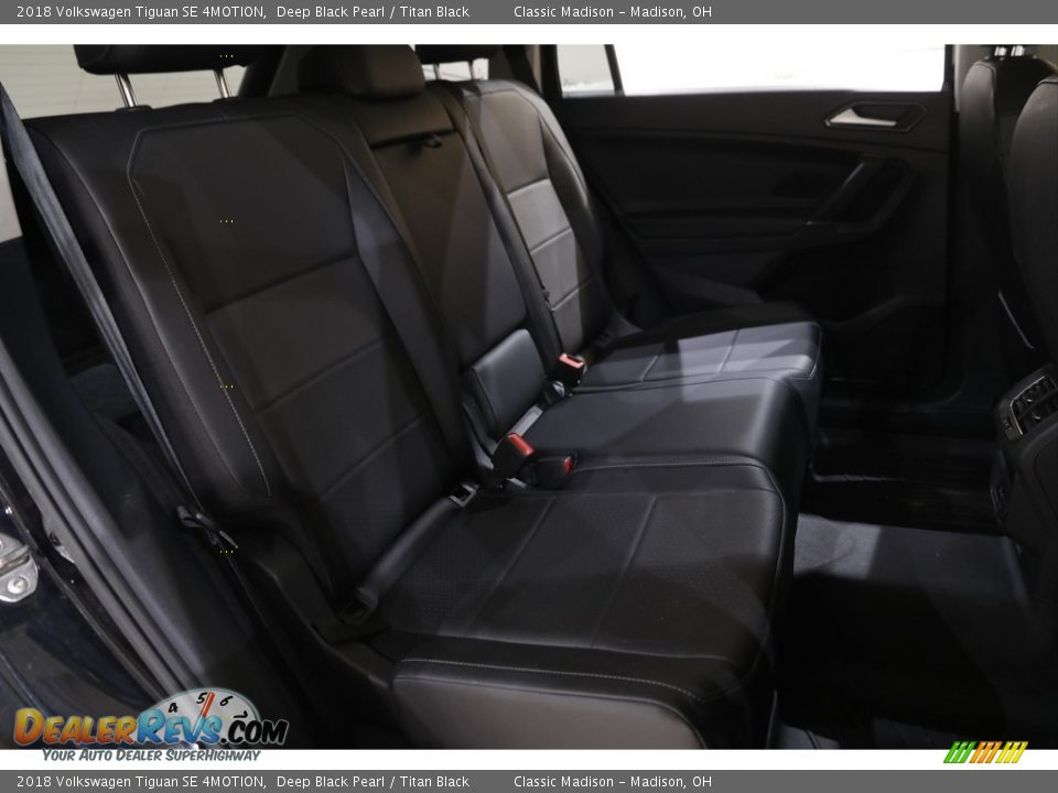 2018 Volkswagen Tiguan SE 4MOTION Deep Black Pearl / Titan Black Photo #15
