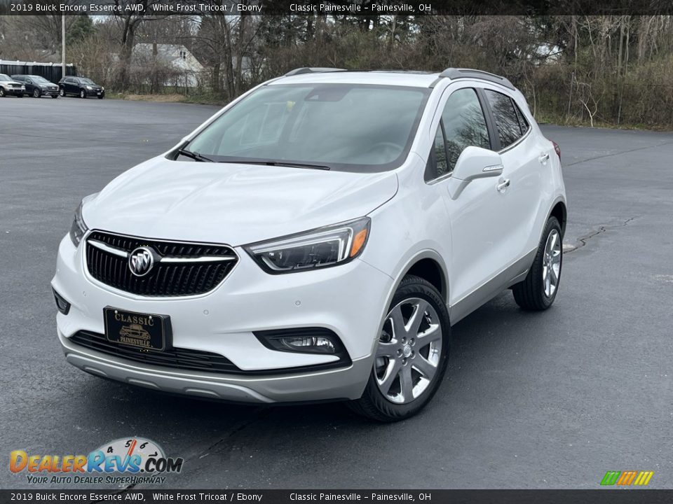 2019 Buick Encore Essence AWD White Frost Tricoat / Ebony Photo #1