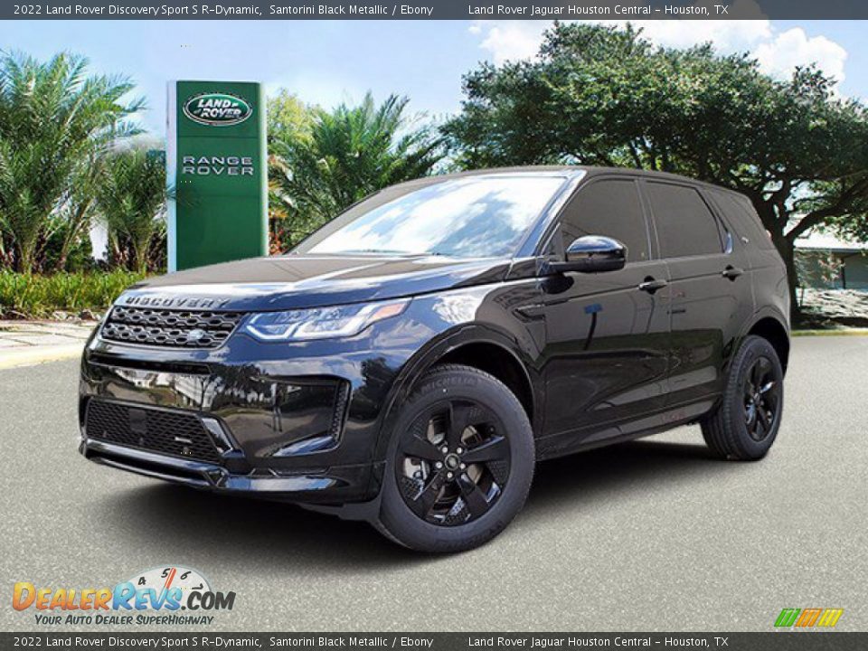 2022 Land Rover Discovery Sport S R-Dynamic Santorini Black Metallic / Ebony Photo #1