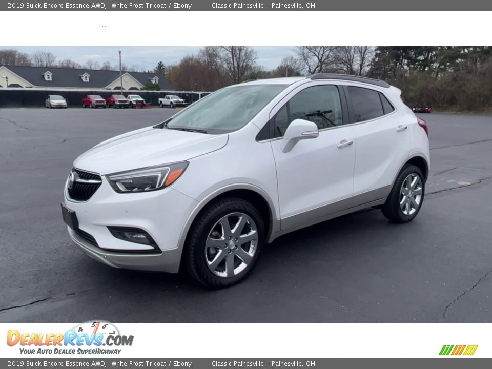 2019 Buick Encore Essence AWD White Frost Tricoat / Ebony Photo #4