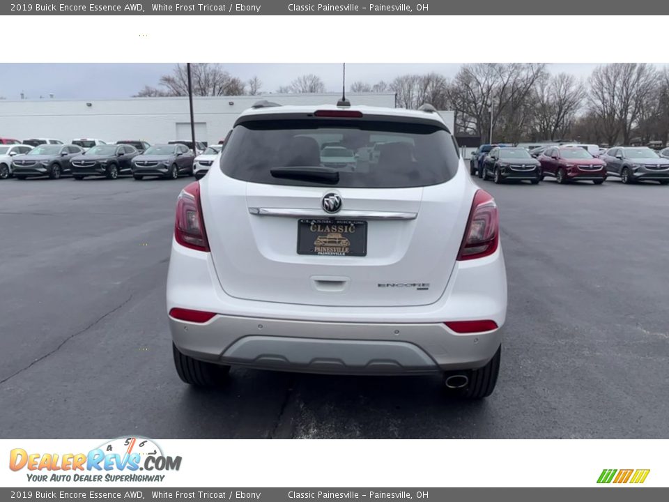 2019 Buick Encore Essence AWD White Frost Tricoat / Ebony Photo #7